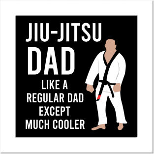 Jiu-jitsu dad, Bjj dad gift, Jiu jitsu father Posters and Art